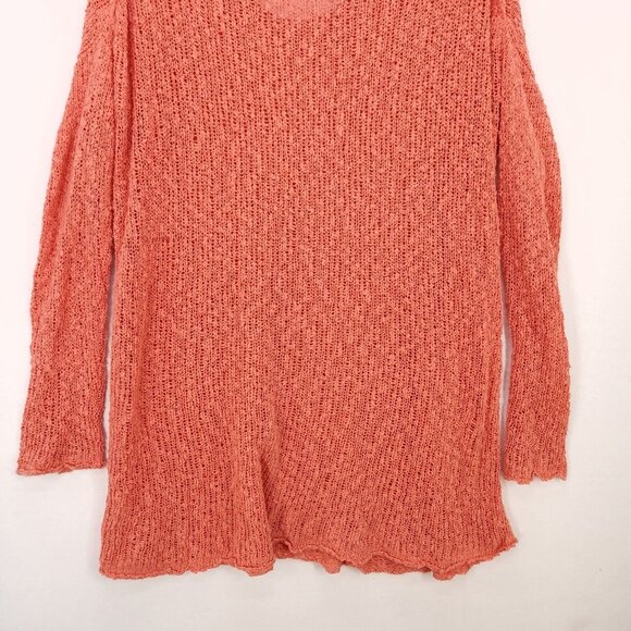 Free People Pullover Sweater Knit Boho Dolman Sleeves Women Oversized Size Small - Picture 8 of 13